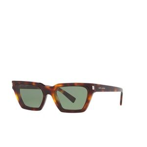 Saint Laurent Calista Tortoise Shell Sunglasses